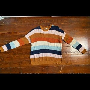 Madewell striped sweater